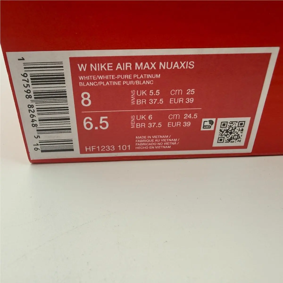 Nike shoes - Air Max Nuaxis - Air Max Nuaxis - White 0