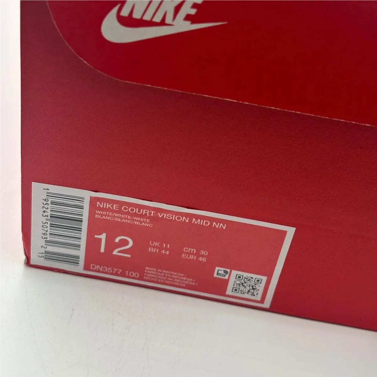 Nike shoes - Nike Court Vision Mid NN - White 0