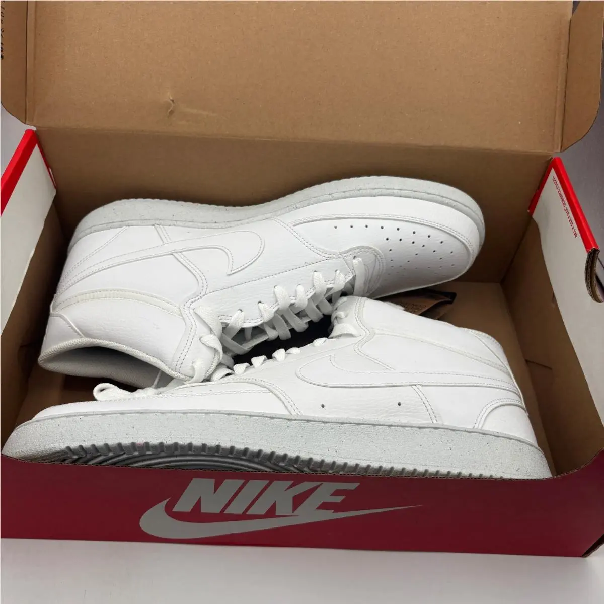 Nike shoes - Nike Court Vision Mid NN - White 5
