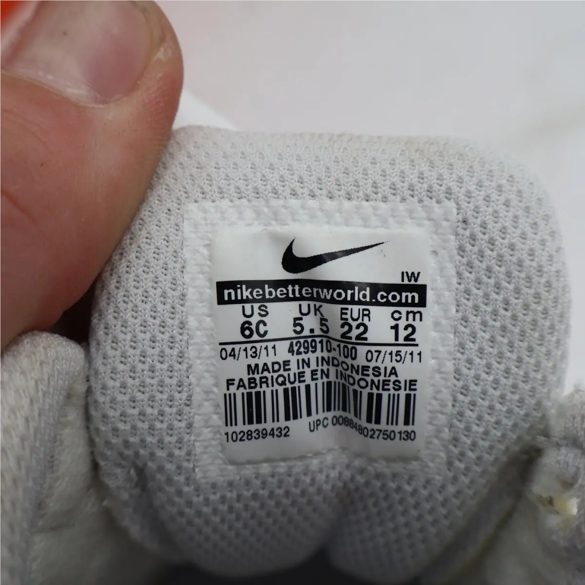 Nike shoes - Endurance Trainer (TD) - Endurance Trainer - White 5