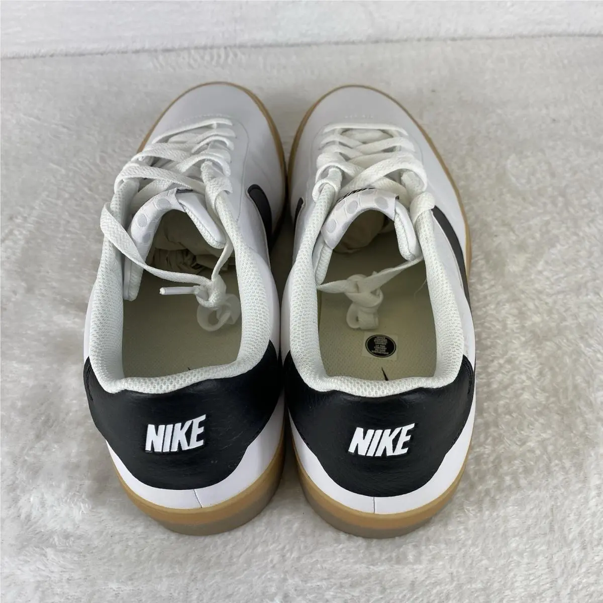 Nike shoes - Nike Court Shot White Black-Gum Light Brown - FQ8146-112 - Multicolor, Manufacturer: White/Black-Gum Light Brown (UPC: 198480936589) 4