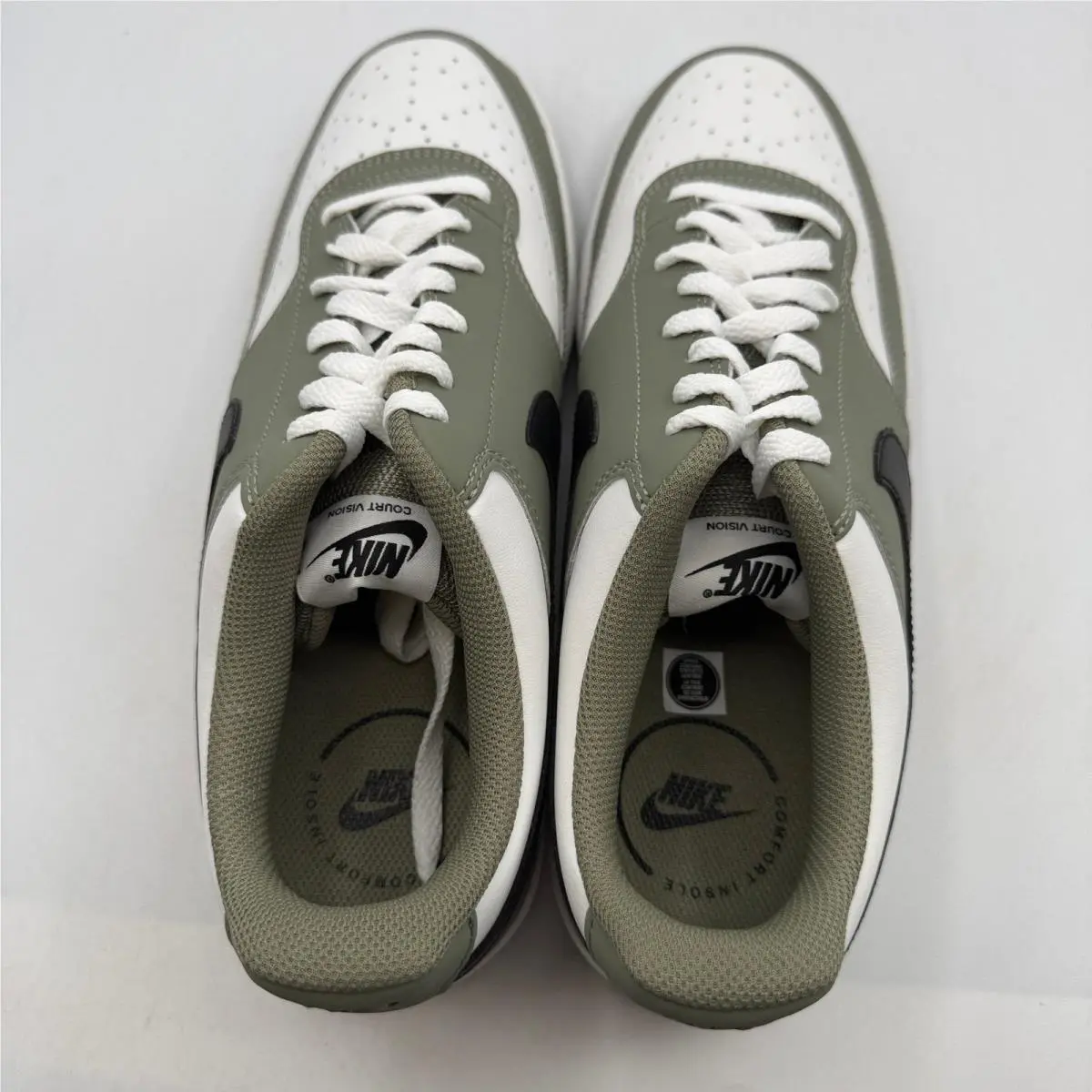 Nike shoes - Court Vision Low Next Nature - Green 3