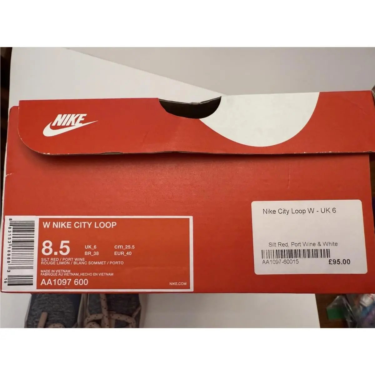 Nike shoes - Nike Wmns City Loop - Wmns City Loop - AA1097-600 - Silt Red/Port Wine/Summit White 17
