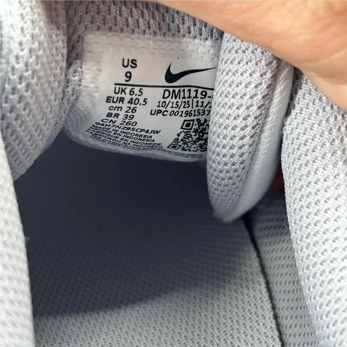Nike shoes - Nike Legend Essential 3 NN - Gray 7