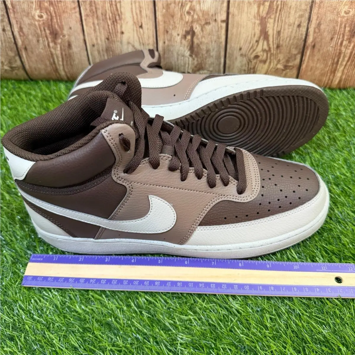 Nike shoes - Nike Court Vision Mid NN - Brown 11