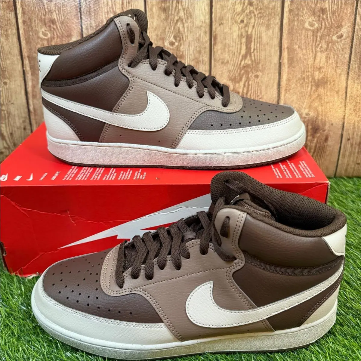 Nike shoes - Nike Court Vision Mid NN - Brown 0