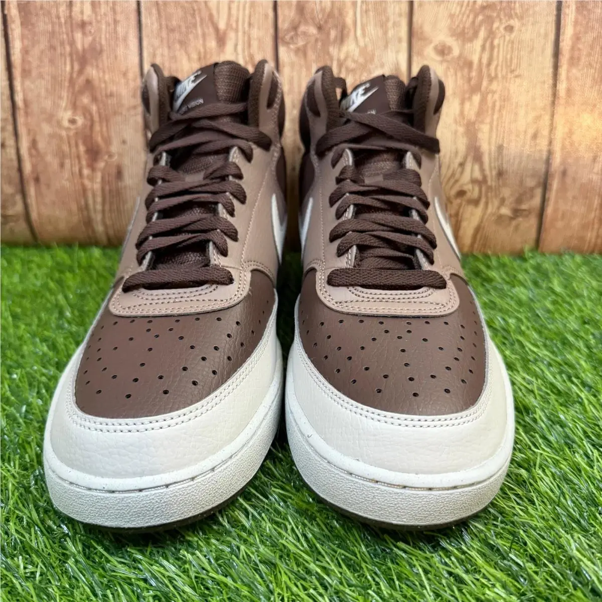 Nike shoes - Nike Court Vision Mid NN - Brown 1