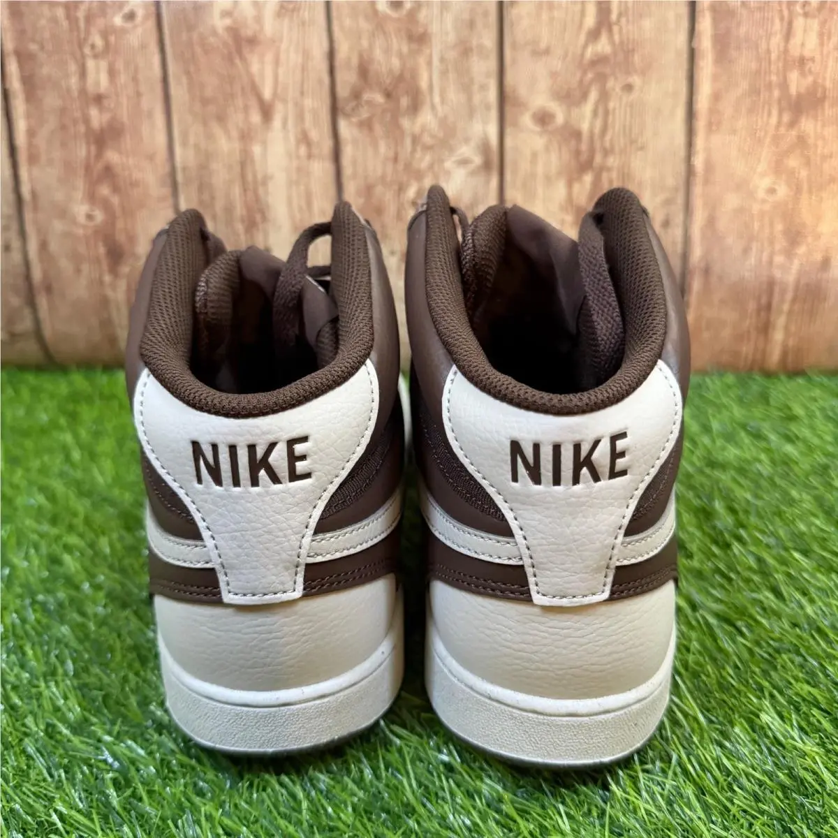 Nike shoes - Nike Court Vision Mid NN - Brown 4