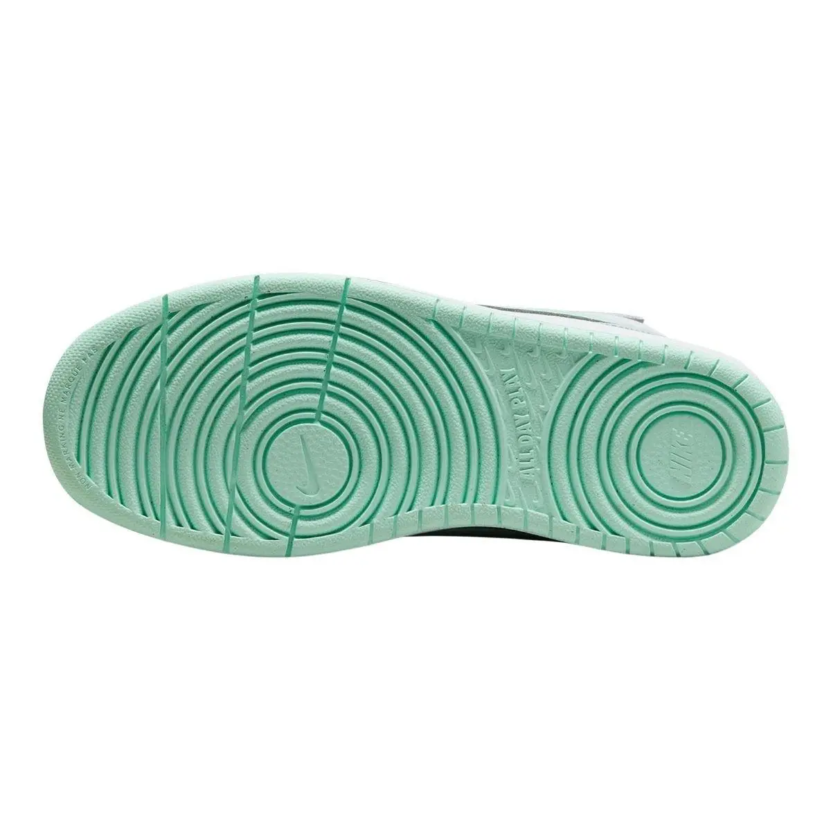 Nike shoes - Nike Court Borough - Court Borough - White/Grey/Green 4