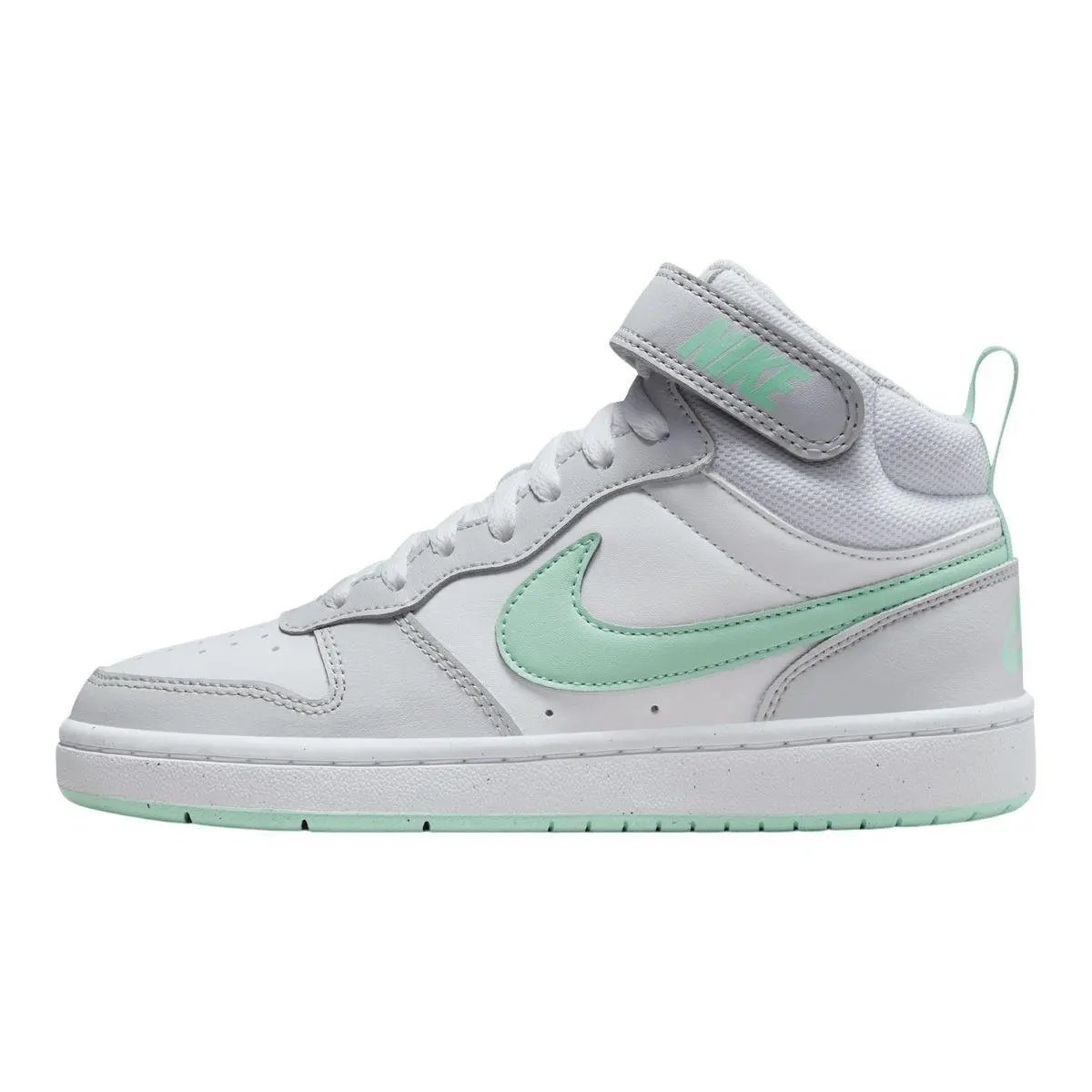 Nike shoes - Nike Court Borough - Court Borough - White/Grey/Green 5