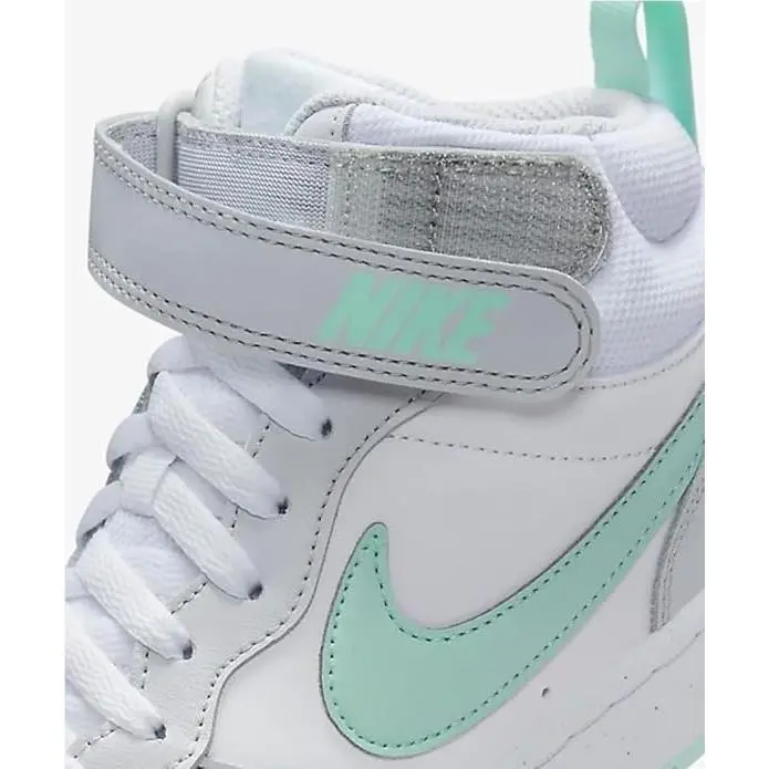 Nike shoes - Nike Court Borough - Court Borough - White/Grey/Green 0