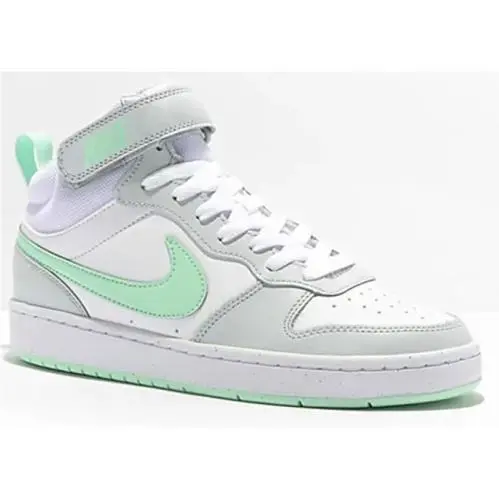 Nike shoes - Nike Court Borough - Court Borough - White/Grey/Green 1