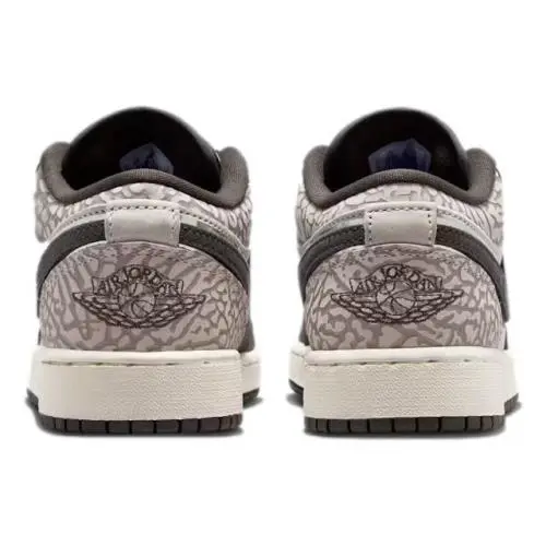Nike shoes - Air Jordan 1 Low SE - Sail/Game Royal-Deep Pewter 4