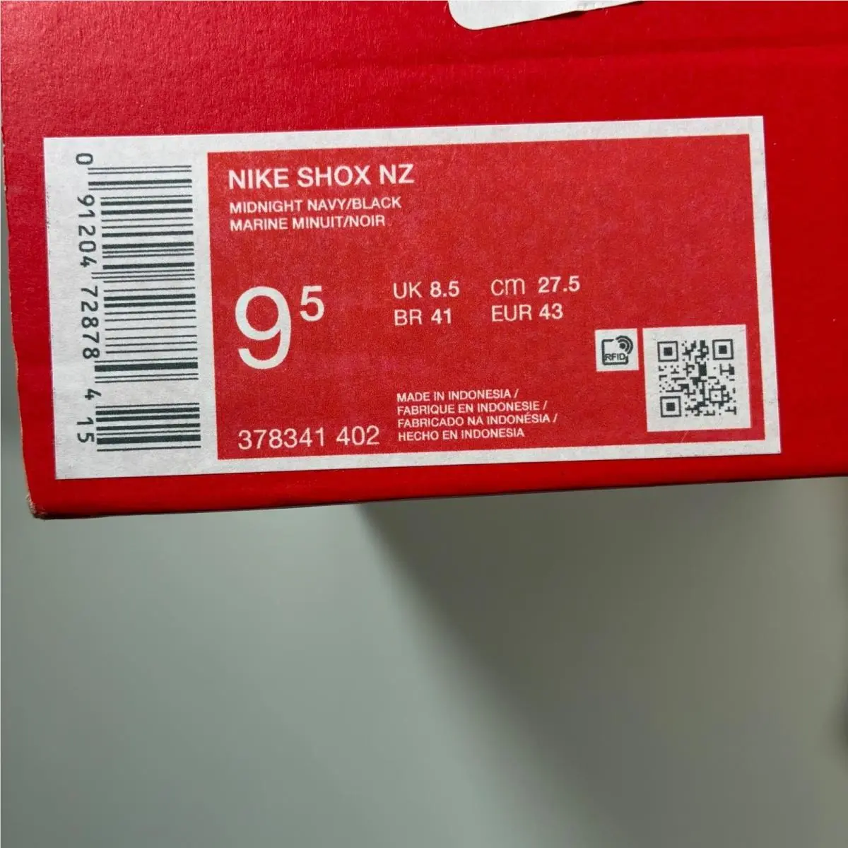 Nike shoes - Nike Shox NZ - Shox - Blue 0