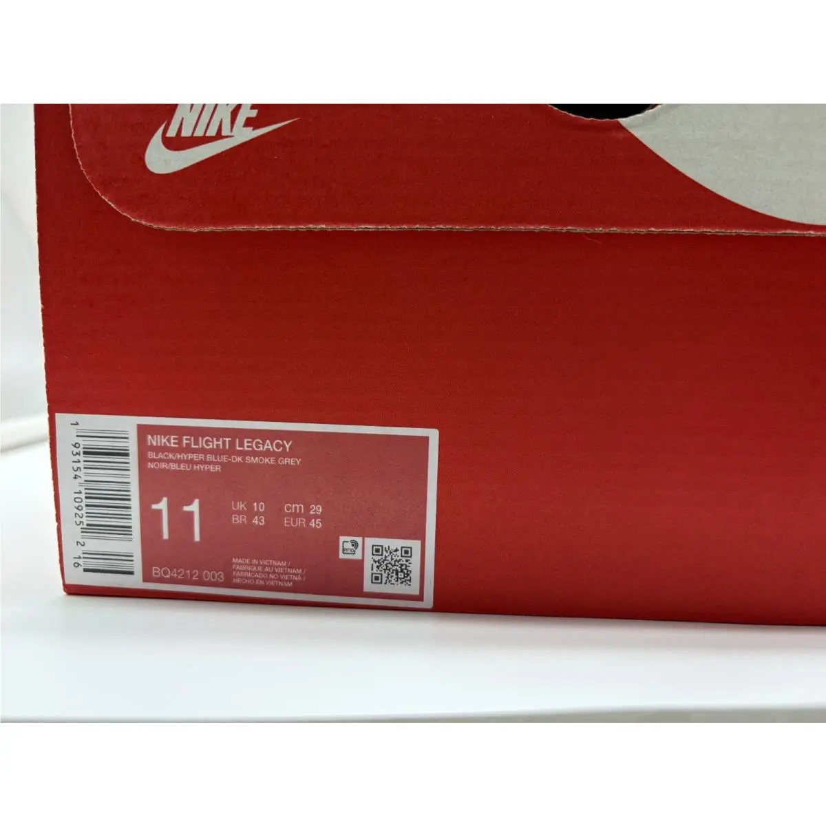 Nike shoes - Nike Flight Legacy - Flight Legacy - BQ4212-003 - Black (UPC: 0193154109252) 8
