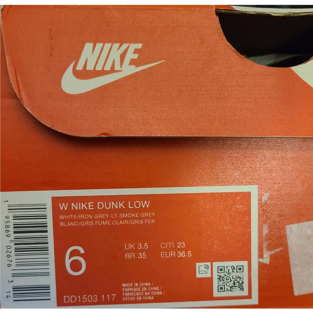 Nike shoes - Nike Dunk - Dunk - DD1503-117 - Gray 8