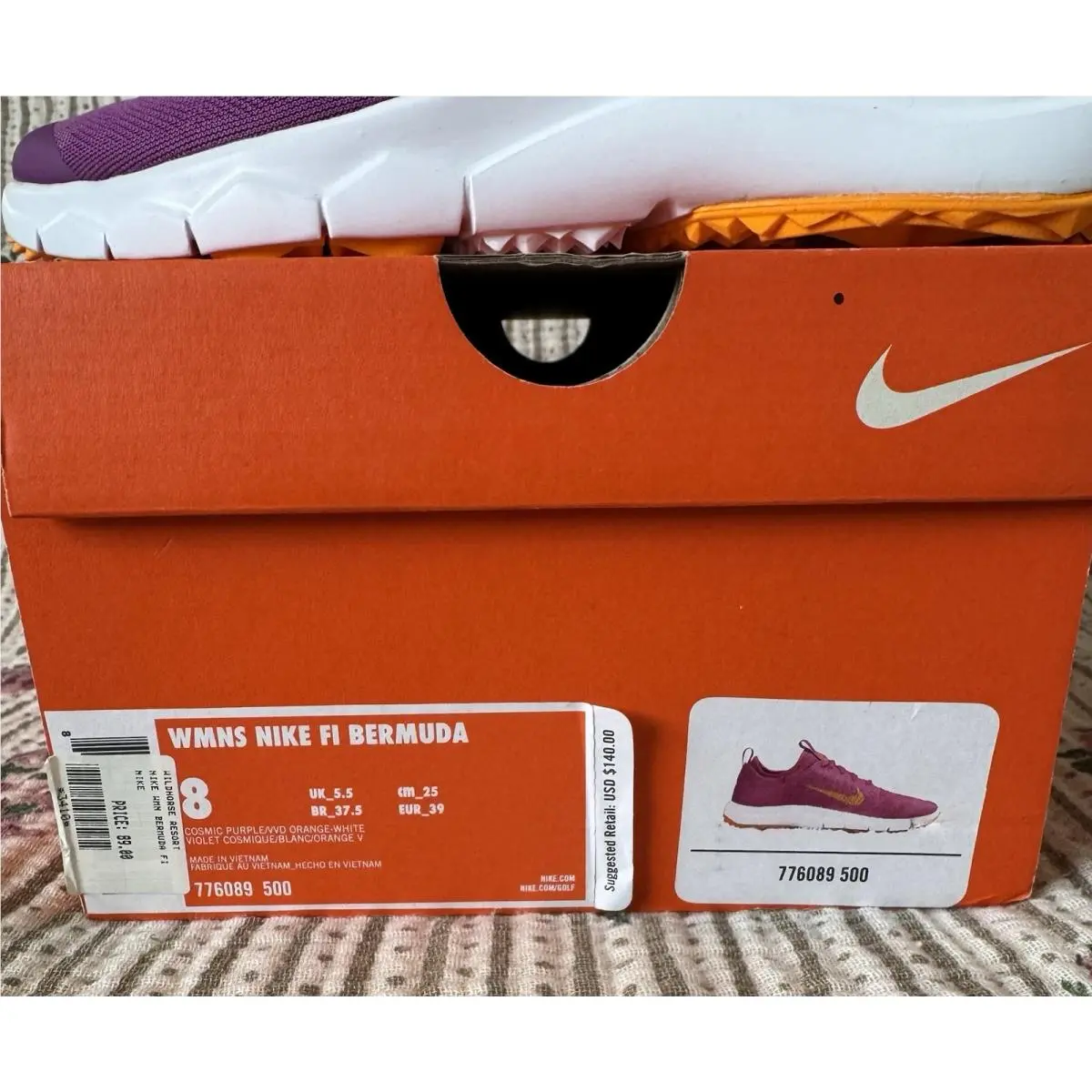 Nike shoes - FI Bermuda - Bermuda - 776089-500 - Purple 0