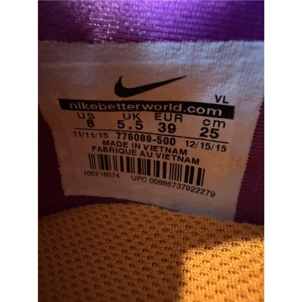 Nike shoes - FI Bermuda - Bermuda - 776089-500 - Purple 5
