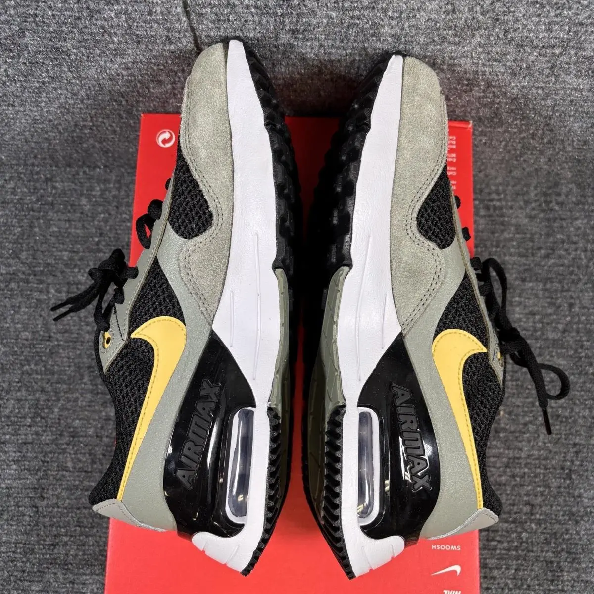 Nike shoes - Nike Air Max SYSTM - Air Max SYSTM - Black/Saturn Gold 1