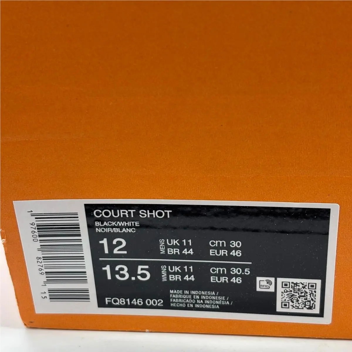 Nike shoes - Court Shot - Court Shot - Black 5