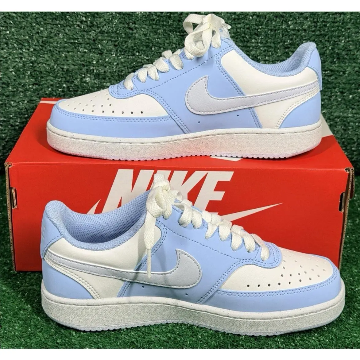 Nike shoes - Nike Court Vision - Court Vision - IM1652-100 - White / Blue / Gray 0