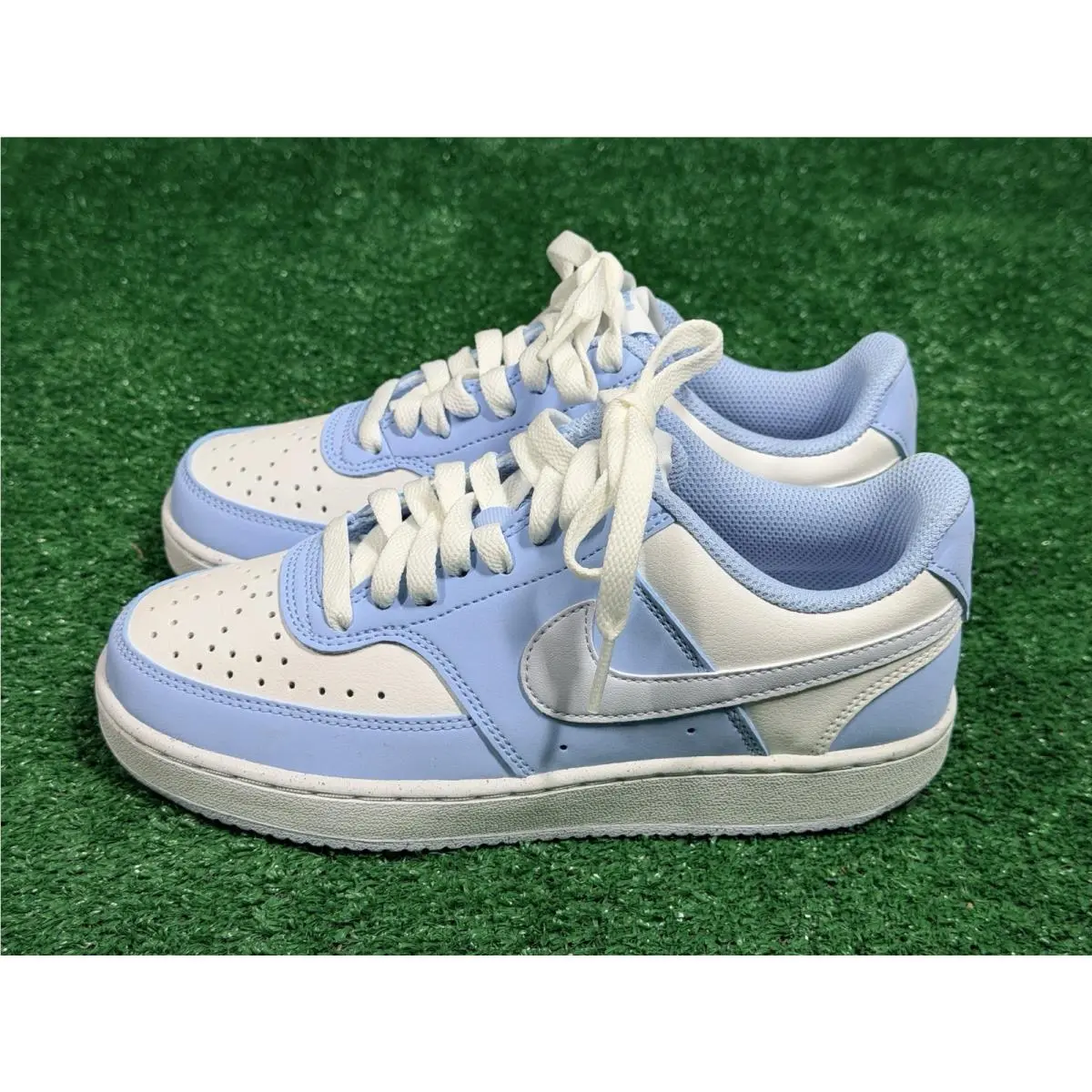 Nike shoes - Nike Court Vision - Court Vision - IM1652-100 - White / Blue / Gray 4