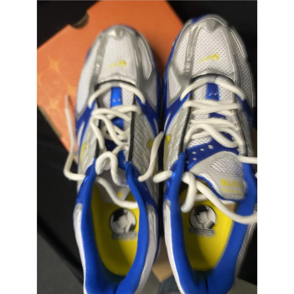 Nike shoes - Nike Air Zoom Elite - Air Zoom Elite - 311114-171 - White/Yellow/Silver 1
