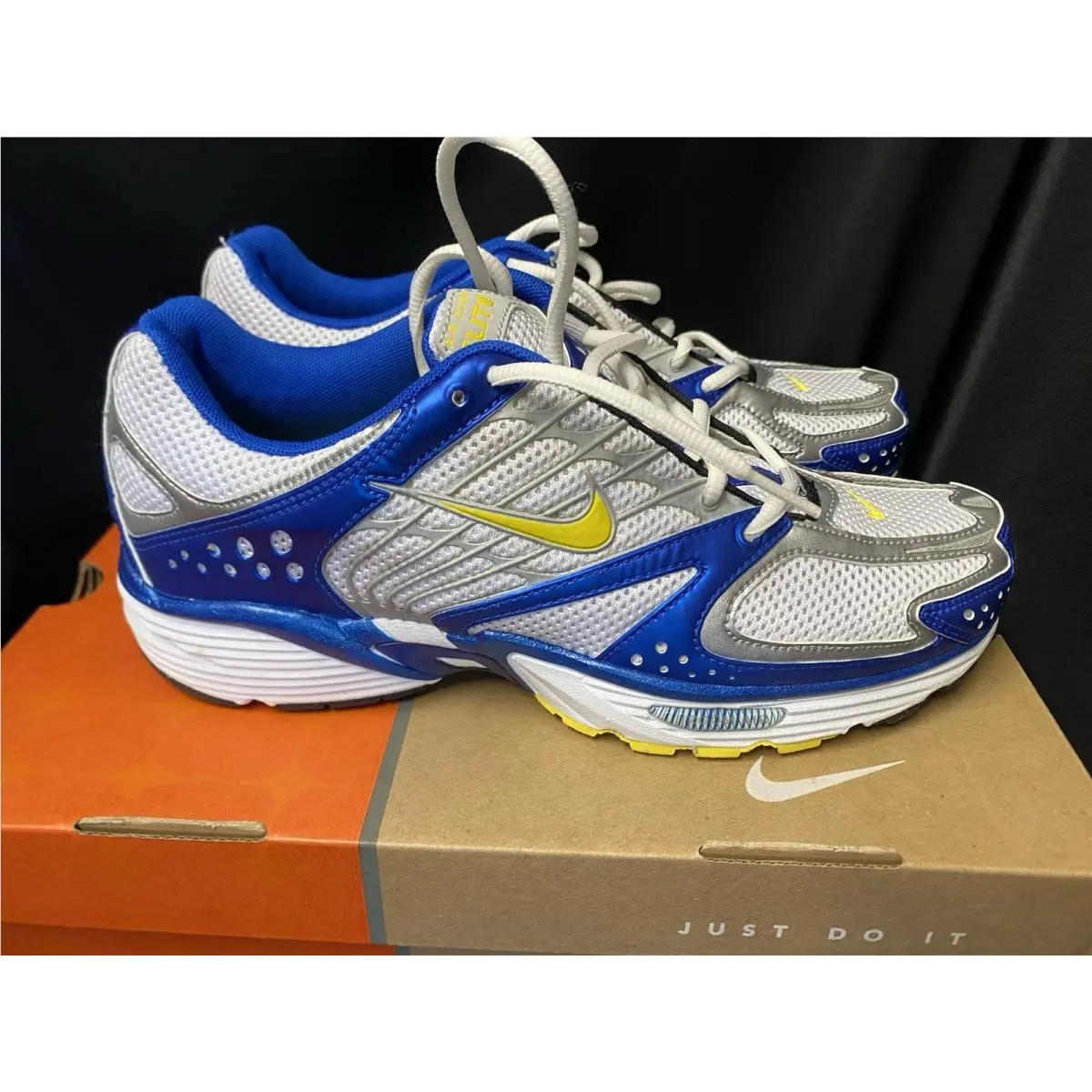 Nike shoes - Nike Air Zoom Elite - Air Zoom Elite - 311114-171 - White/Yellow/Silver 2