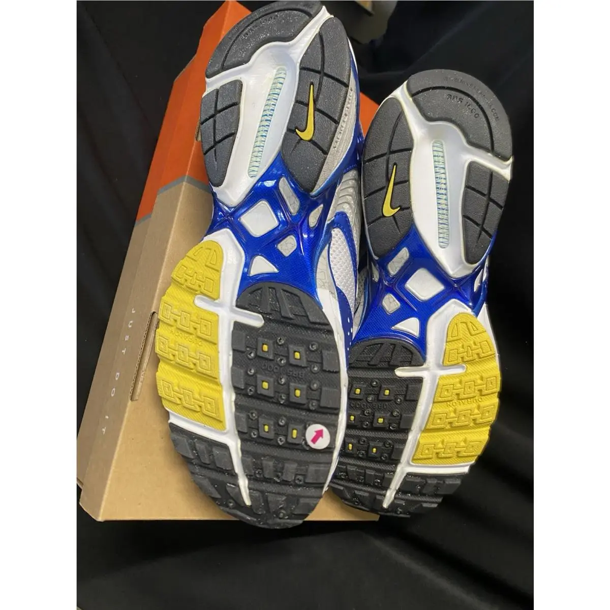 Nike shoes - Nike Air Zoom Elite - Air Zoom Elite - 311114-171 - White/Yellow/Silver 7