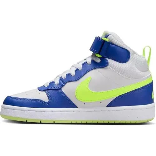 Nike shoes - Nike Court Borough - Court Borough - CD7782 010 - White/Green/Blue 2