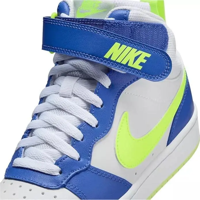 Nike shoes - Nike Court Borough - Court Borough - CD7782 010 - White/Green/Blue 5