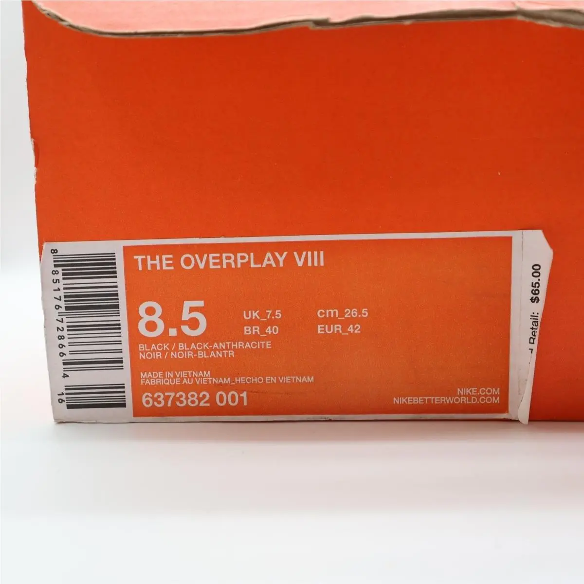 Nike shoes - Nike The Overplay VIII - The Overplay VIII - Black 6