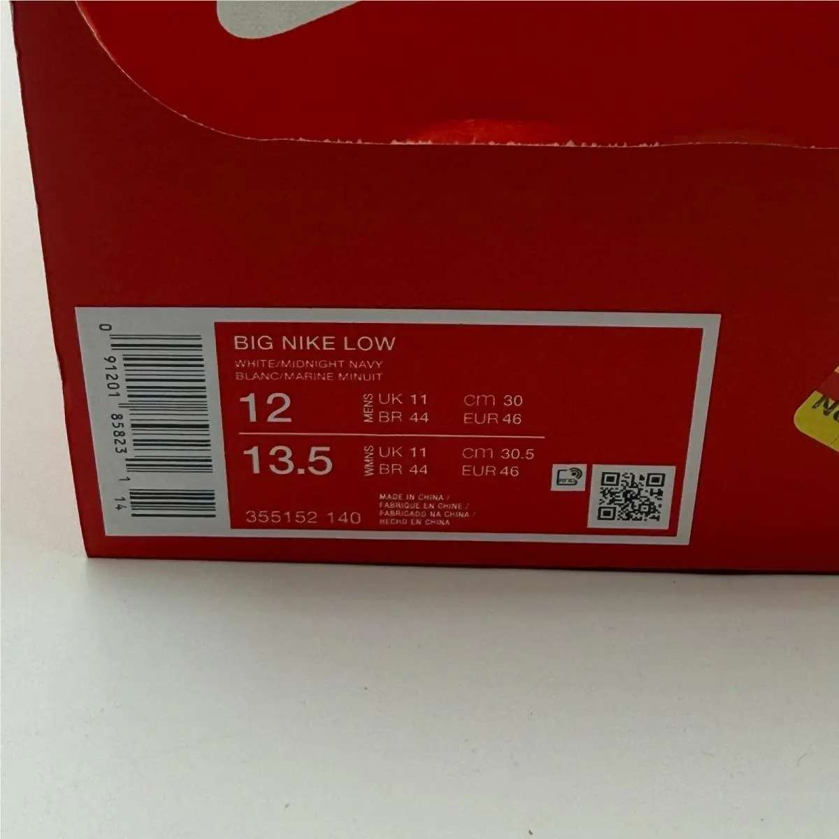 Nike shoes - Big Nike Low - Big Low - White 5