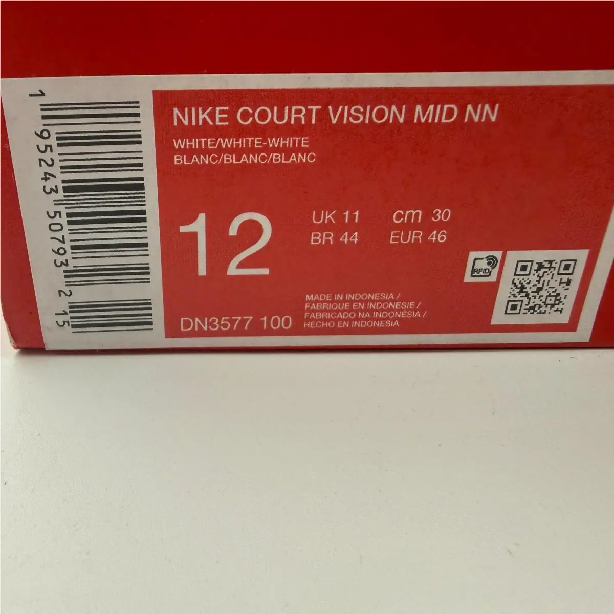Nike shoes - Court Vision Mid NN - Court Vision Mid - White 0