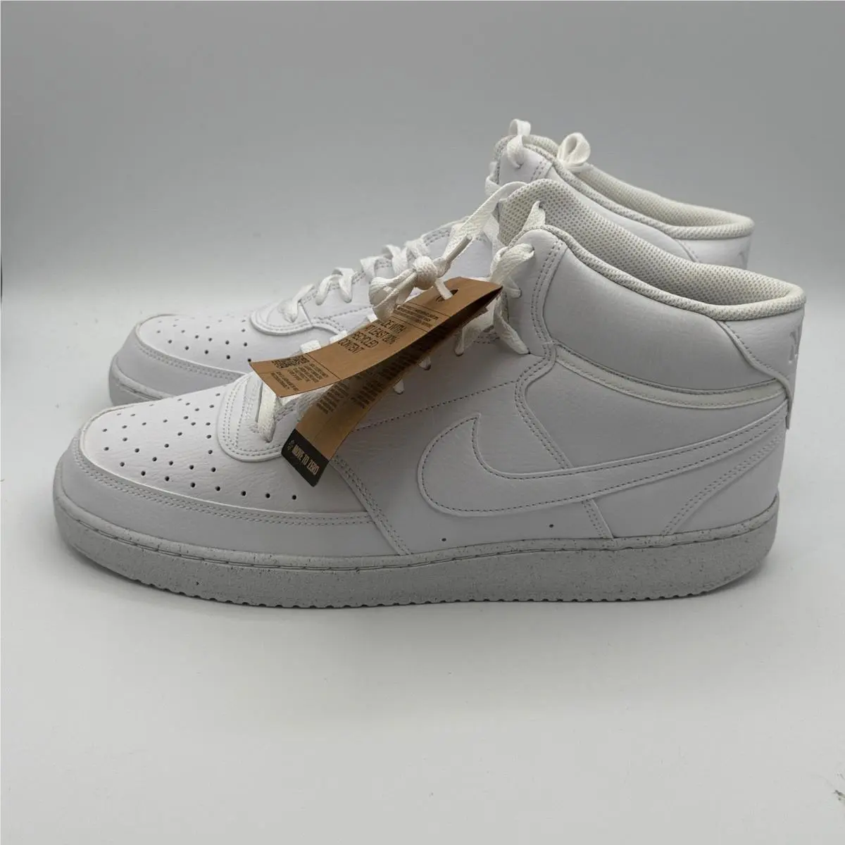 Nike shoes - Nike Court Vision Mid NN - White 2