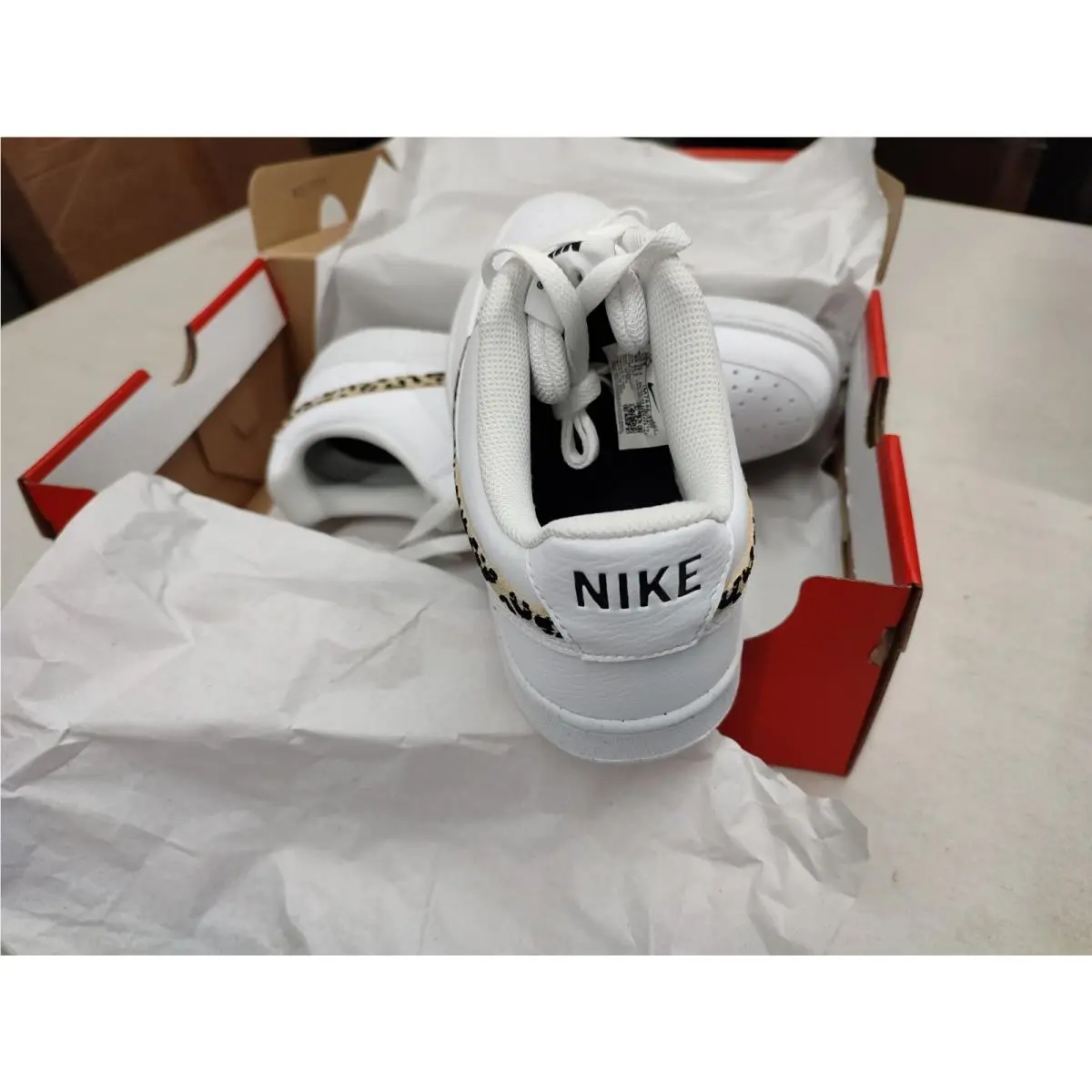 Nike shoes - Nike Court Vision Low - Court Vision Low - White/Black/Multi-Color (UPC: 198482458911) 3