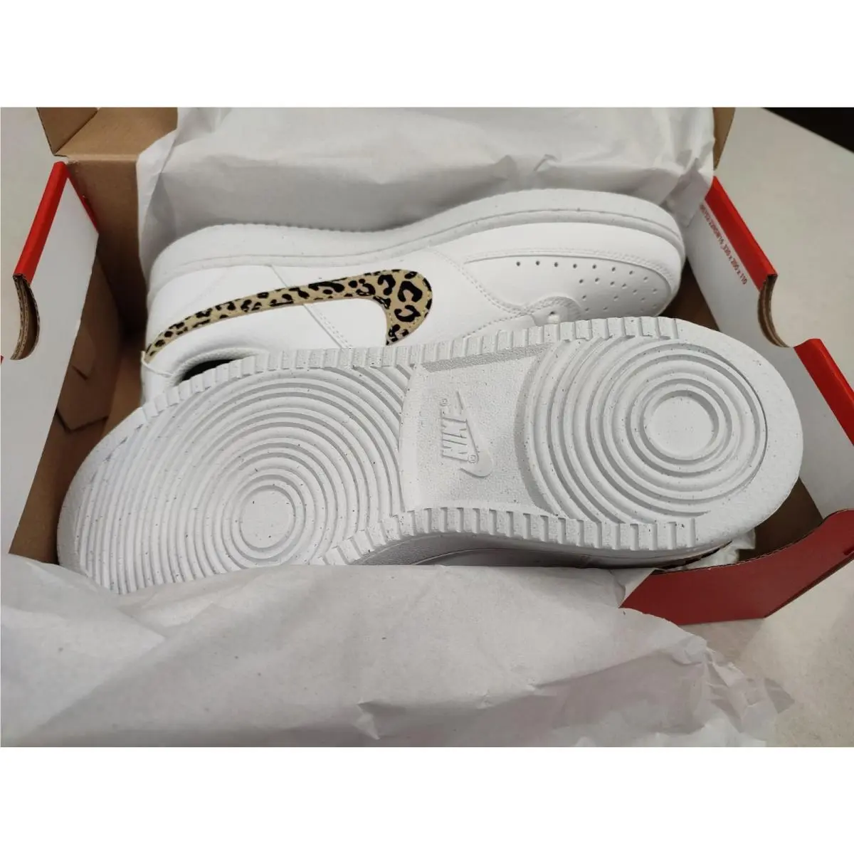 Nike shoes - Nike Court Vision Low - Court Vision Low - White/Black/Multi-Color (UPC: 198482458911) 4