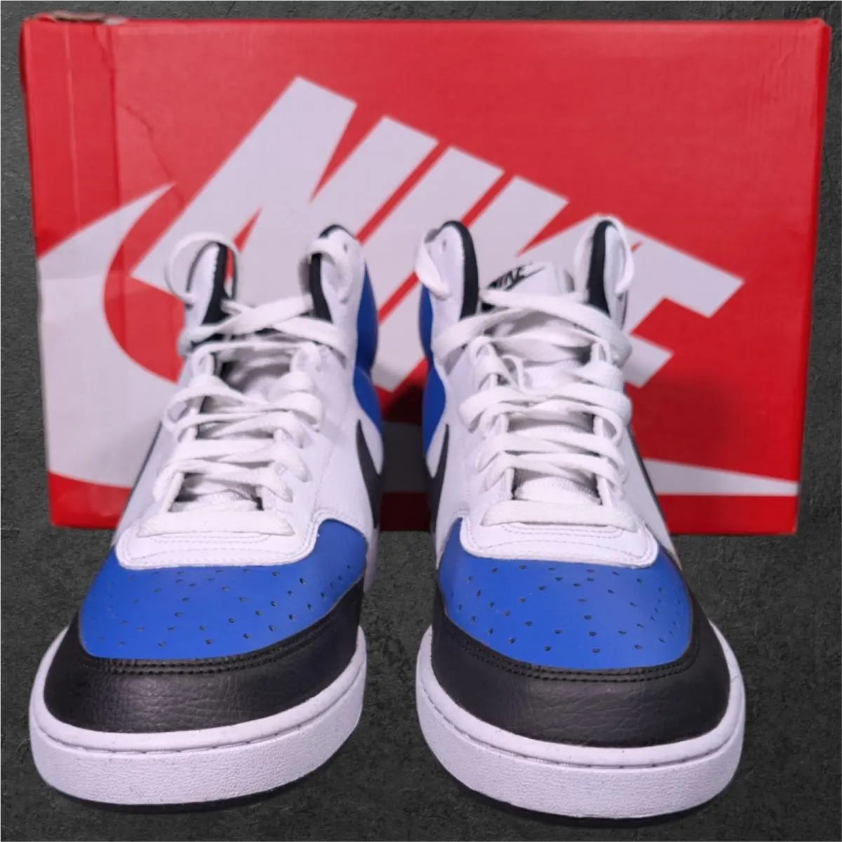 Nike shoes - Nike Court Vision Mid Next Nature - Blue 1
