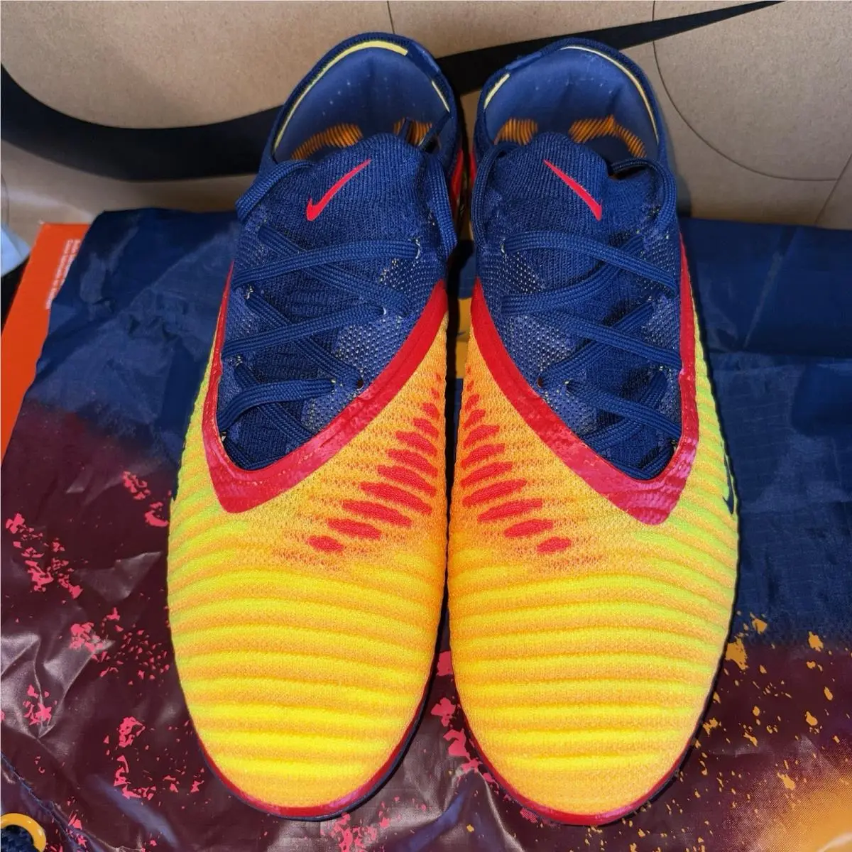 Nike shoes - Nike Phantom 6 - Phantom - HQ2332-800 - Orange 3