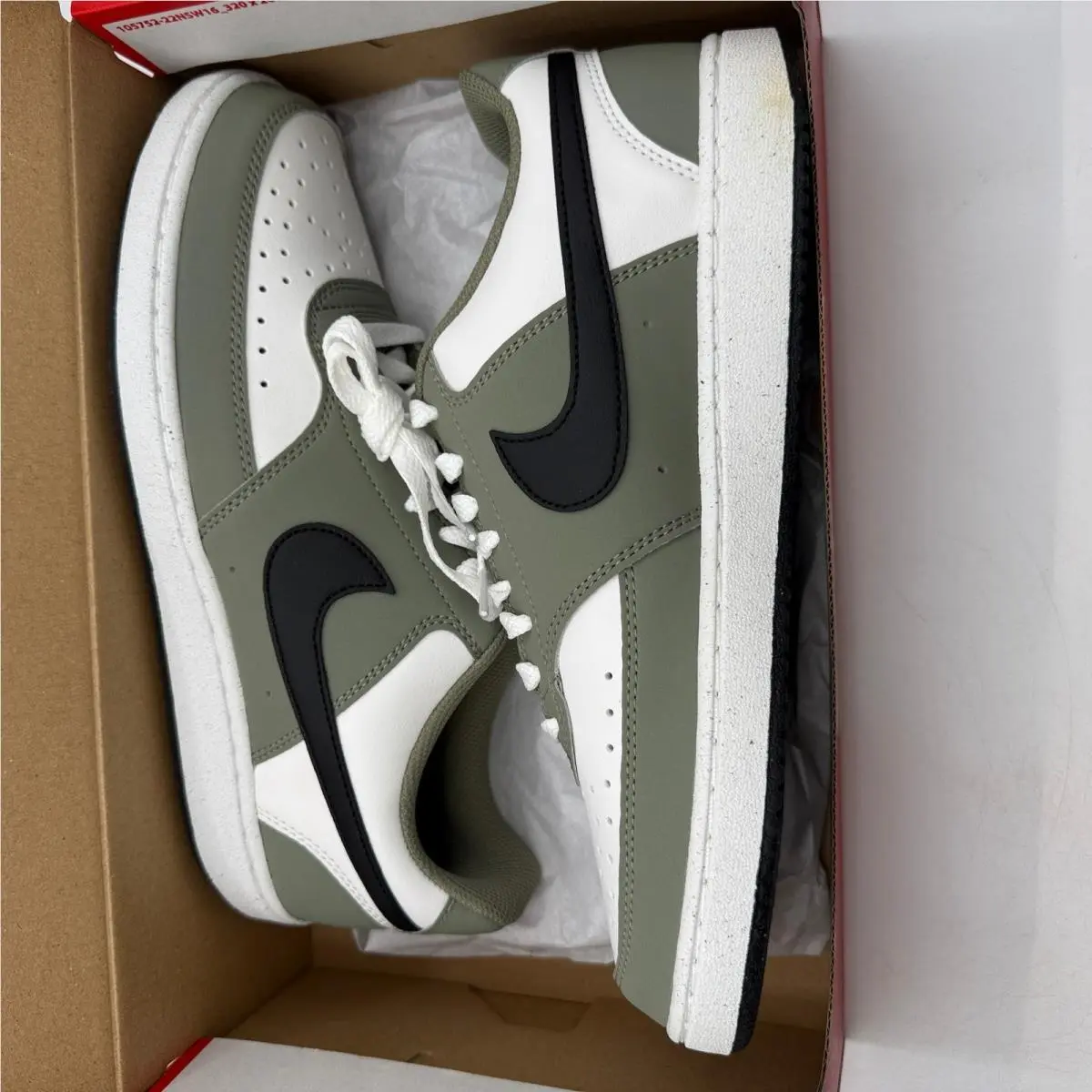 Nike shoes - Nike Court Vision Low - Court Vision Low - White 4