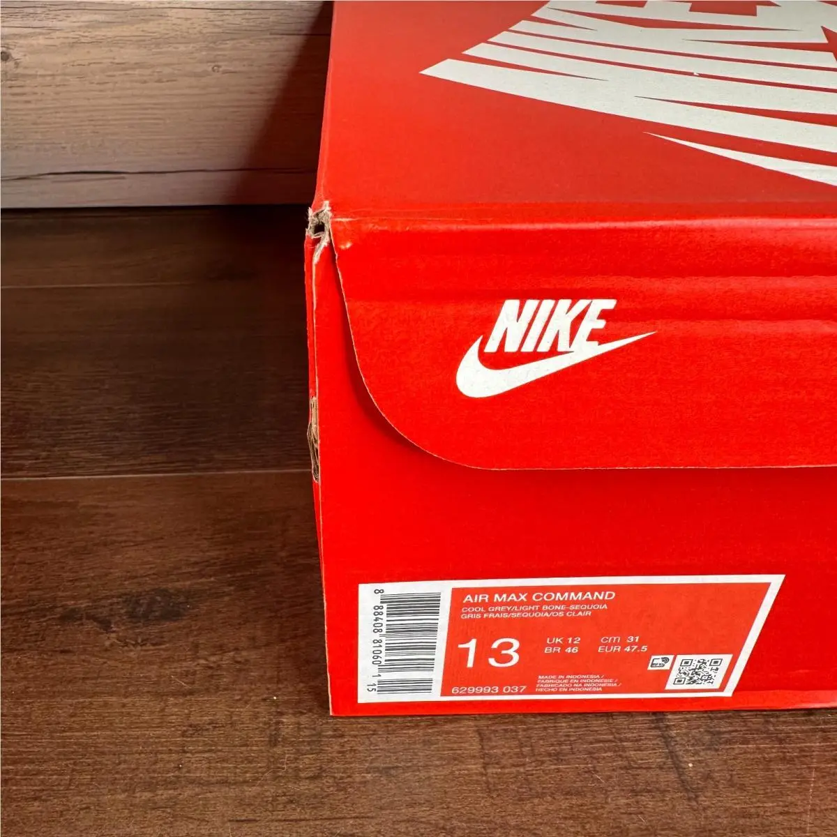 Nike shoes - Nike Air Max Command - Air Max Command - 6299993-037 - Cool Grey/Sequoia/White/Light Bone 5