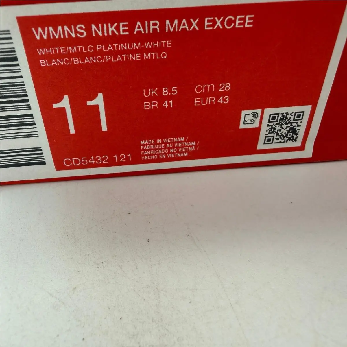 Nike shoes - Nike Air Max Excee - Air Max Excee - White 0