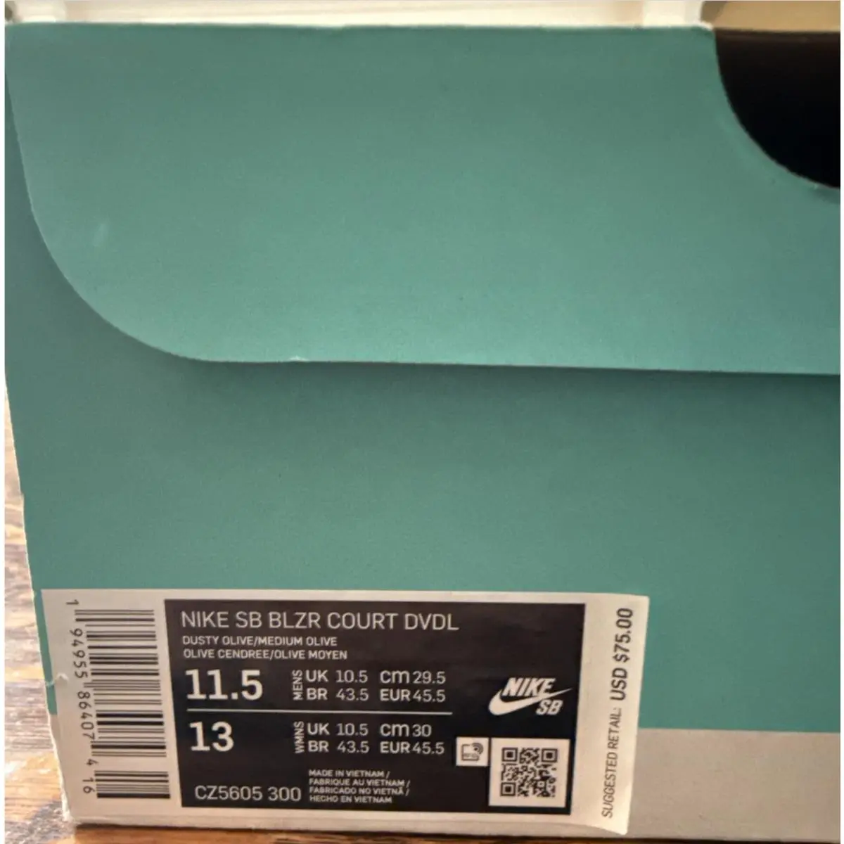 Nike shoes - Nike Sb Blazer - Blazer - Green 5
