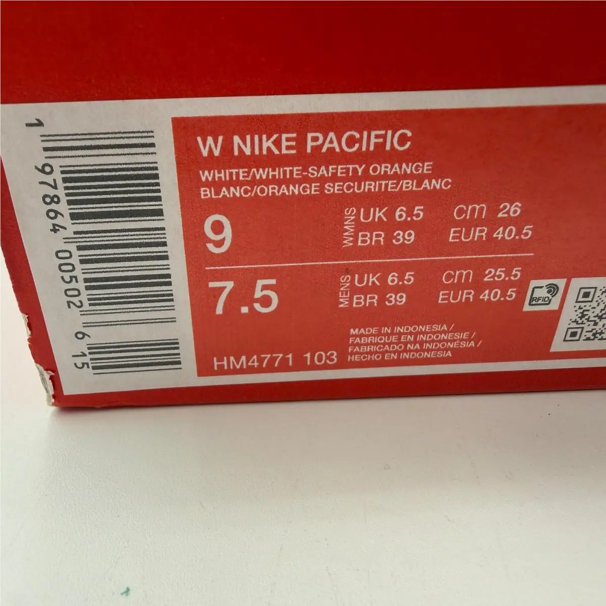 Nike shoes - Nike Pacific - Pacific - White 0