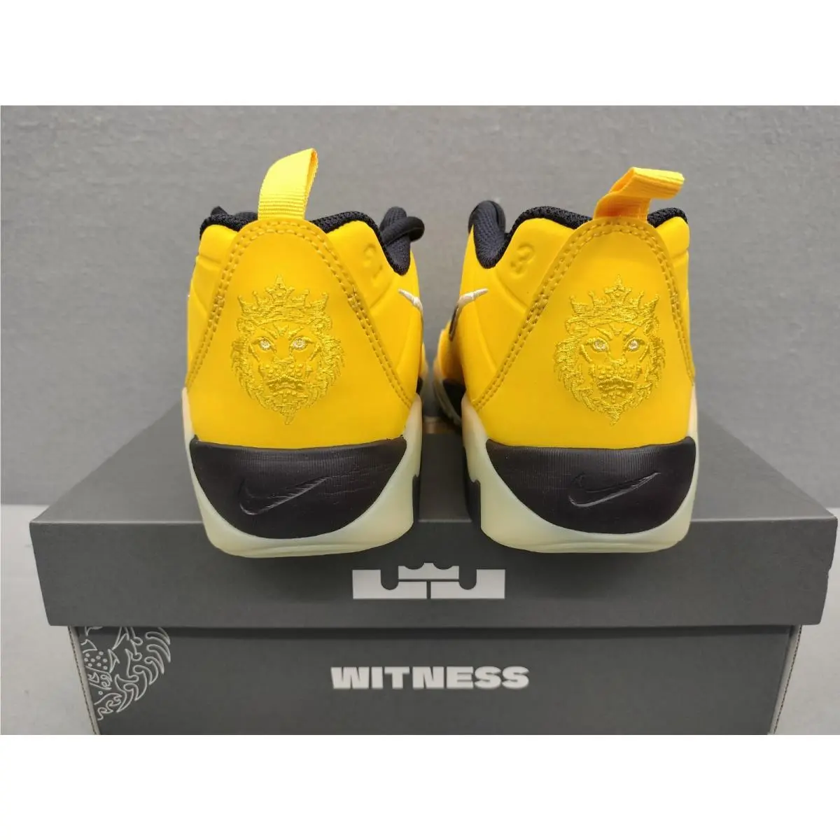Nike shoes - Nike LeBron Witness IX - LeBron Witness - Yellow 2