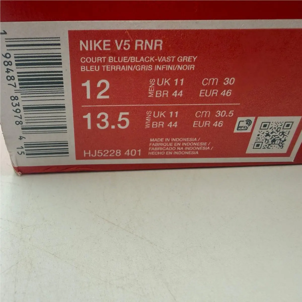 Nike shoes - Nike V5 RNR - RNR - Blue 5