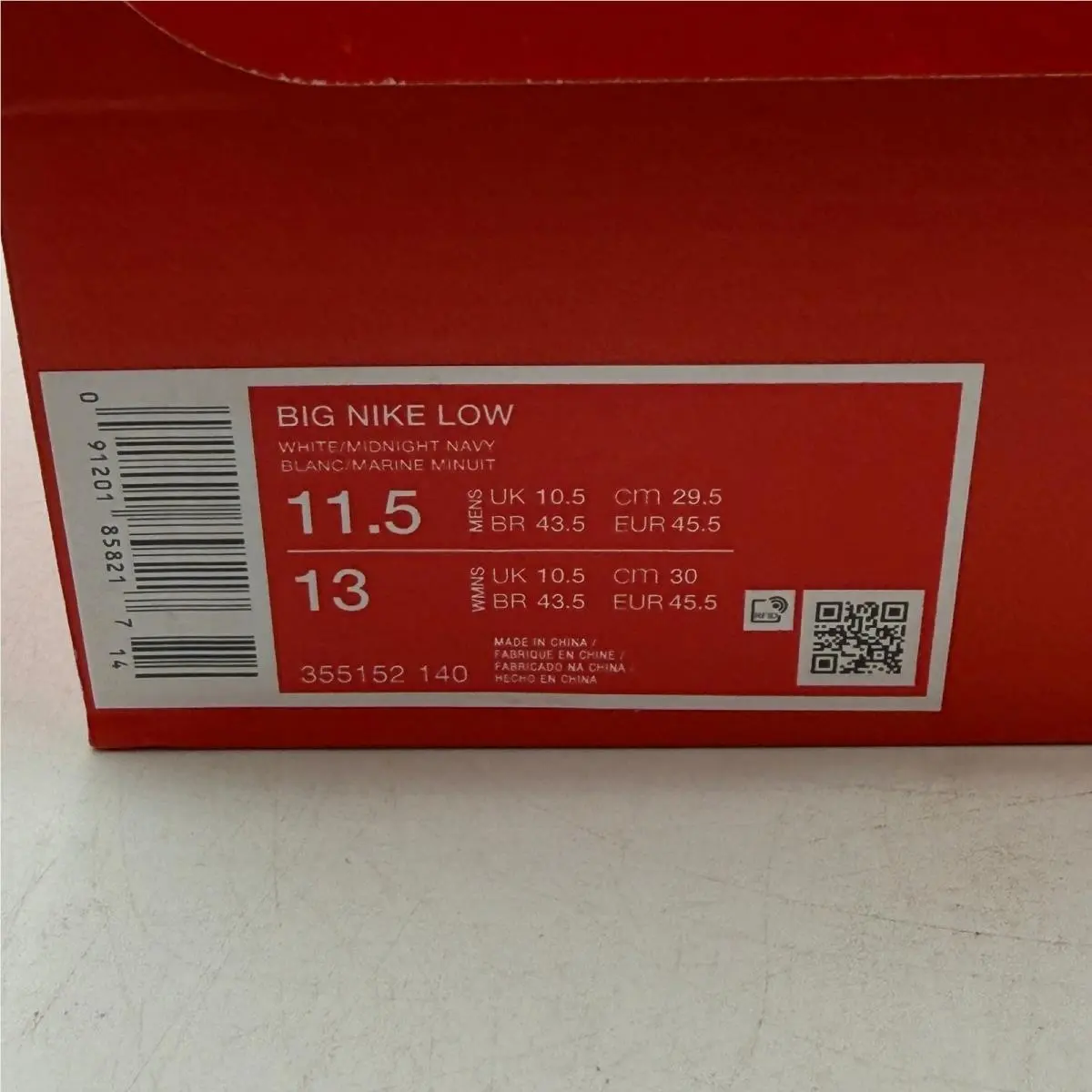 Nike shoes - Big Nike Low - Big Low - White 5