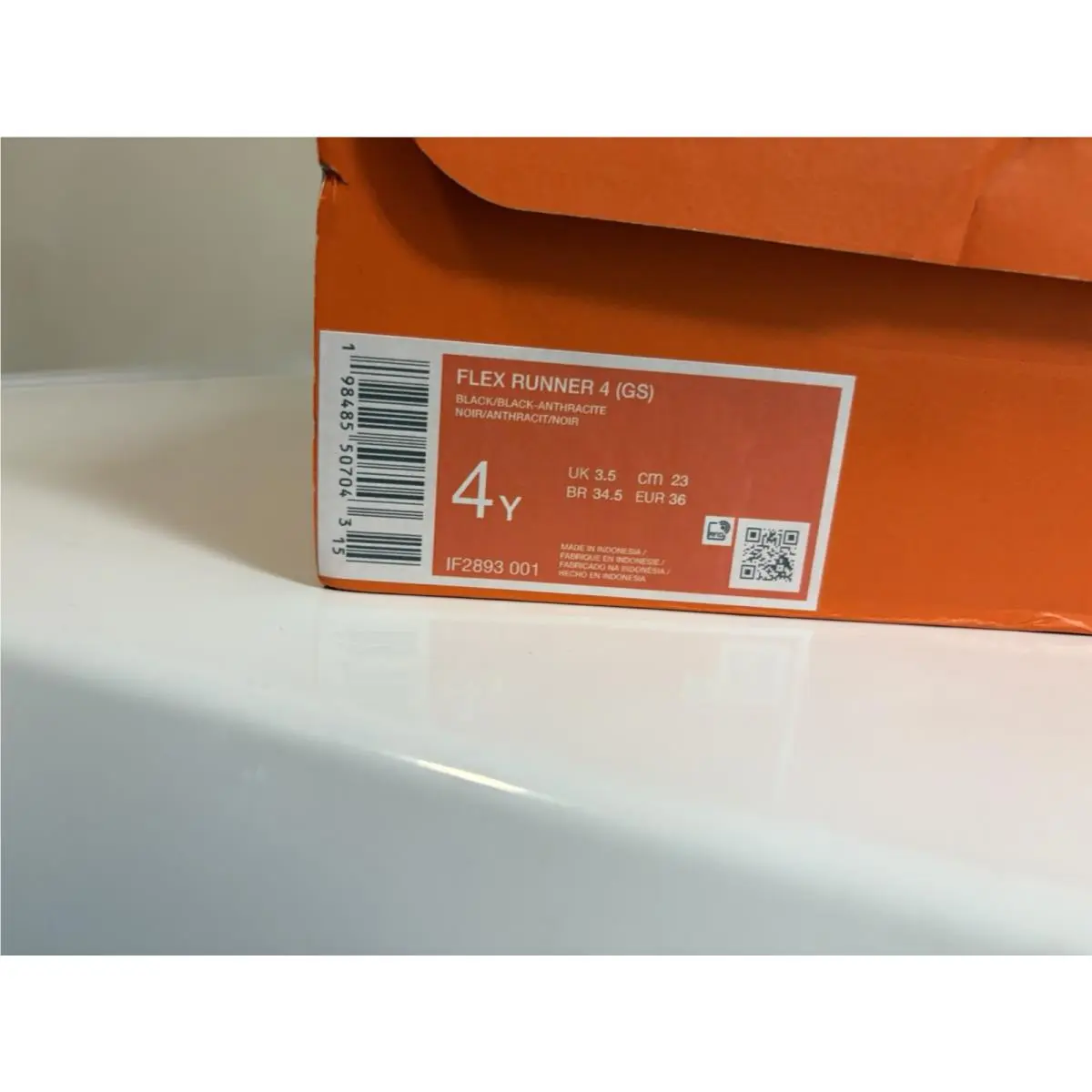 Nike shoes - Nike Flex Runner 4 (TD) - Black 1