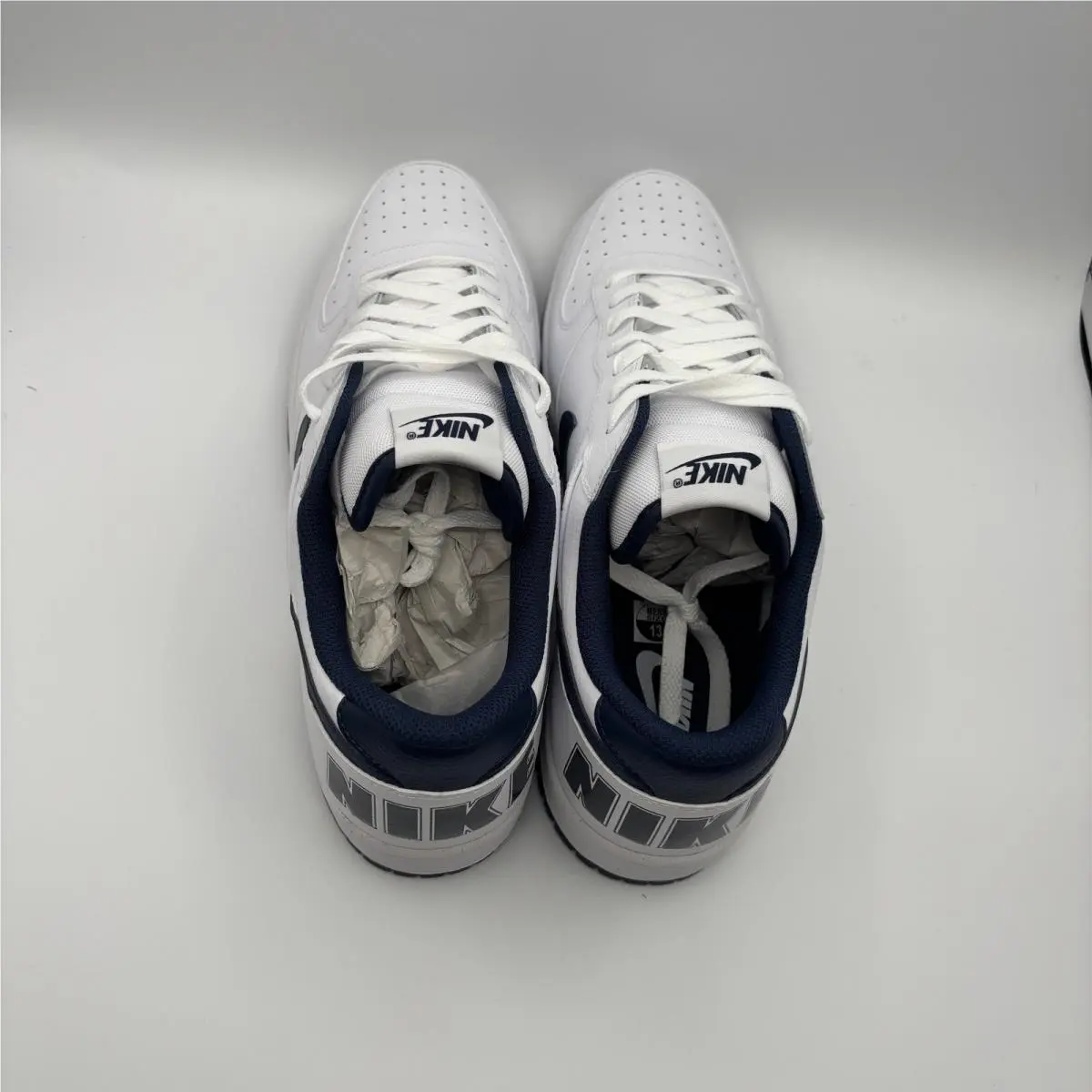 Nike shoes - Big Nike Low - Big Low - White 3