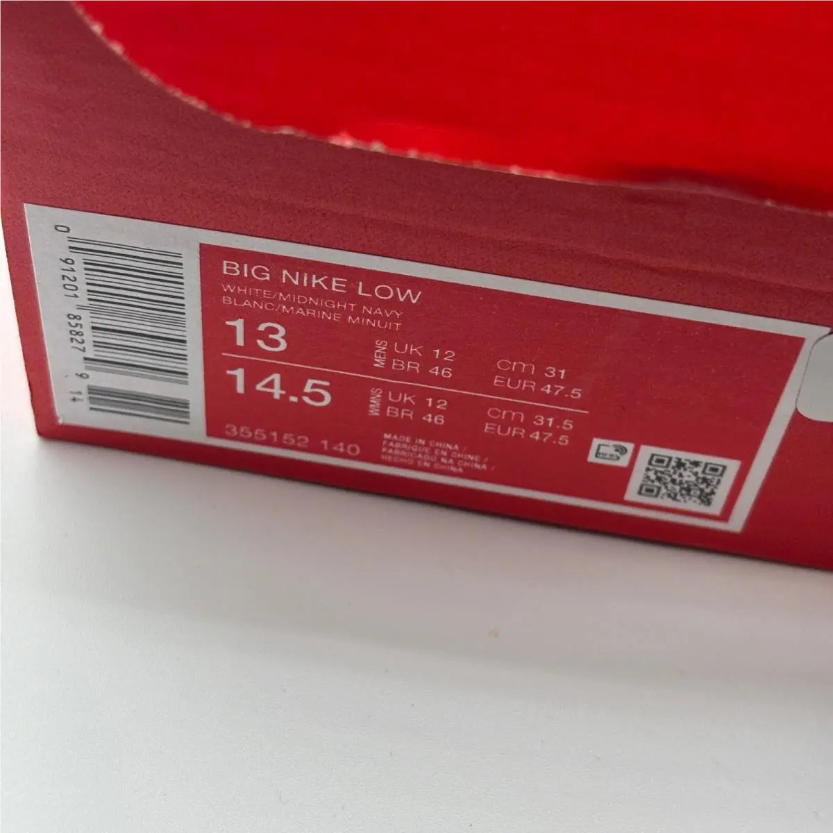Nike shoes - Big Nike Low - Big Low - White 0